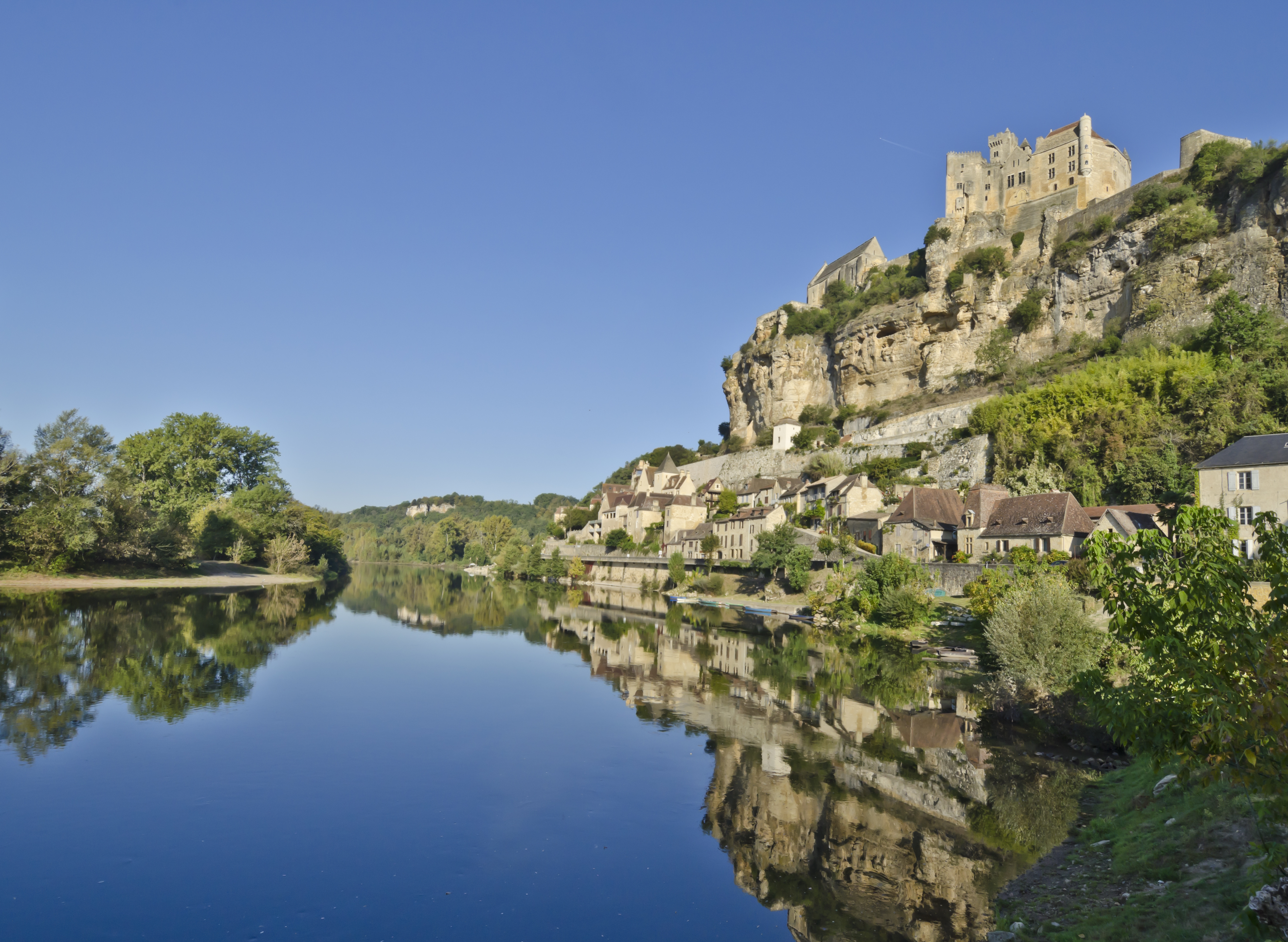 Village of Beynac-et-Cazenac on the River Dordogne